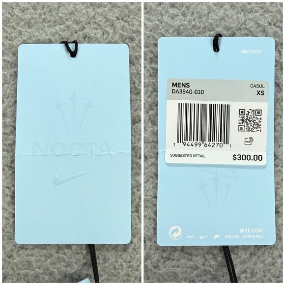 Nike Nocta Tactical Vest Mens Extra Small XS Black Utility Military Drake OVO - Picture 3 of 8